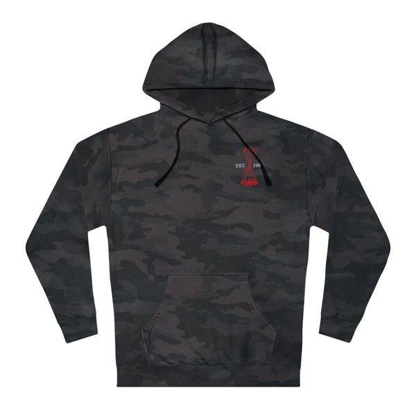 HSI SRT SIXREDARROWS BLACK CAMO HOODIE