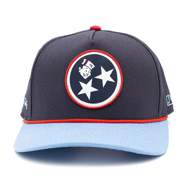 TR Two Tone Blue Snapback