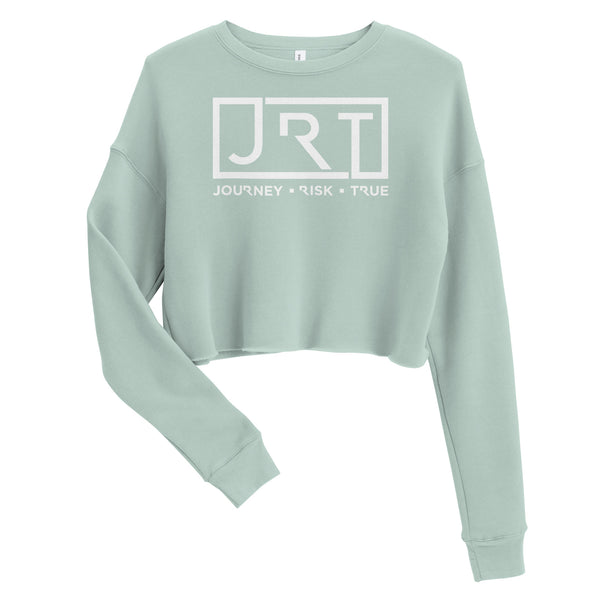 Dusty Blue Cropped Sweatshirt