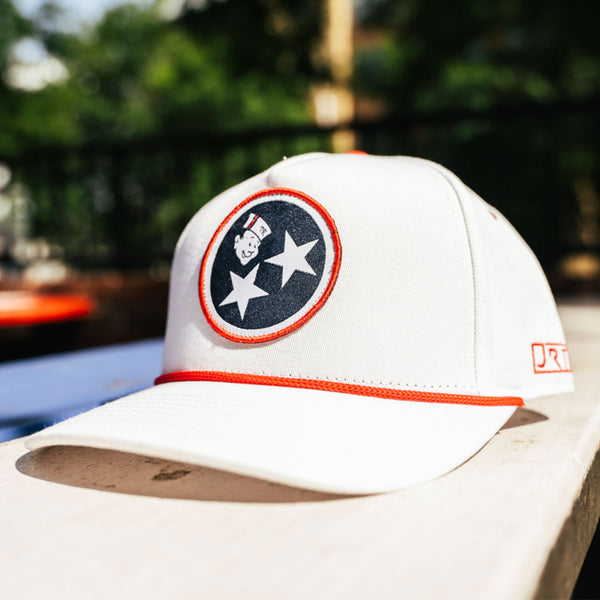 TR White Snapback