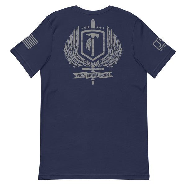 Bergen County TSS JRT Partnership Grey Logo Tee