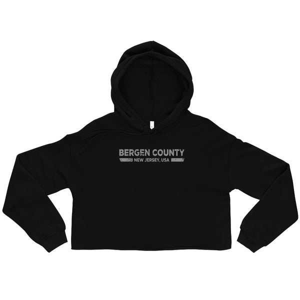 Bergen County Made Crop Hoodie