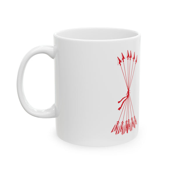 HSI SRT SIXREDARROWS COFFEE MUG