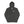 Load image into Gallery viewer, Charcoal Zip Hoodie with Minimal Shield Logo
