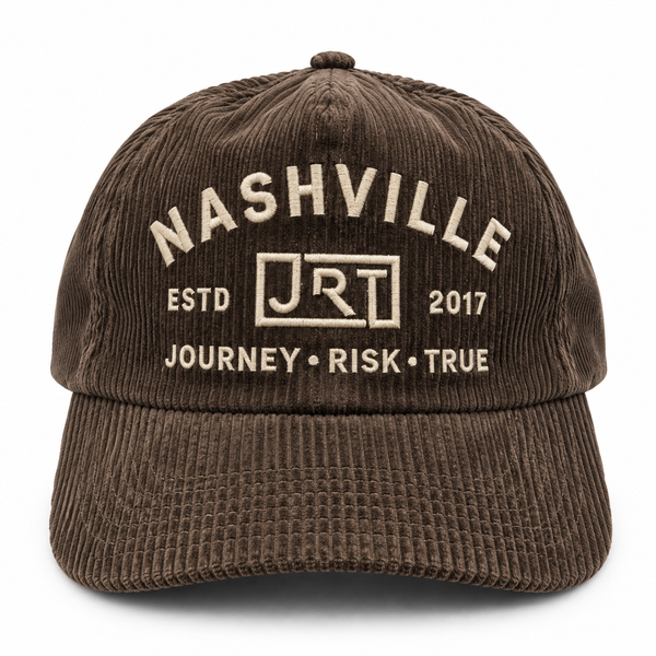 JRT Espresso Corduroy Half Structured Hat