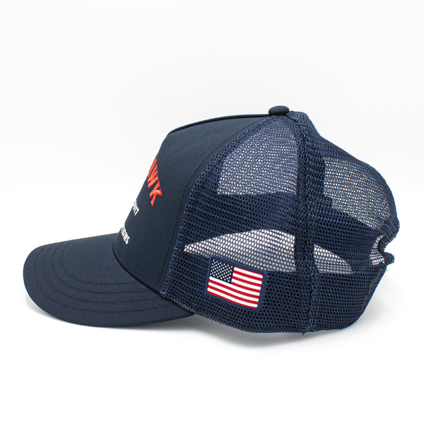 Tomahawk Charitable Navy Performance Meshback Hat