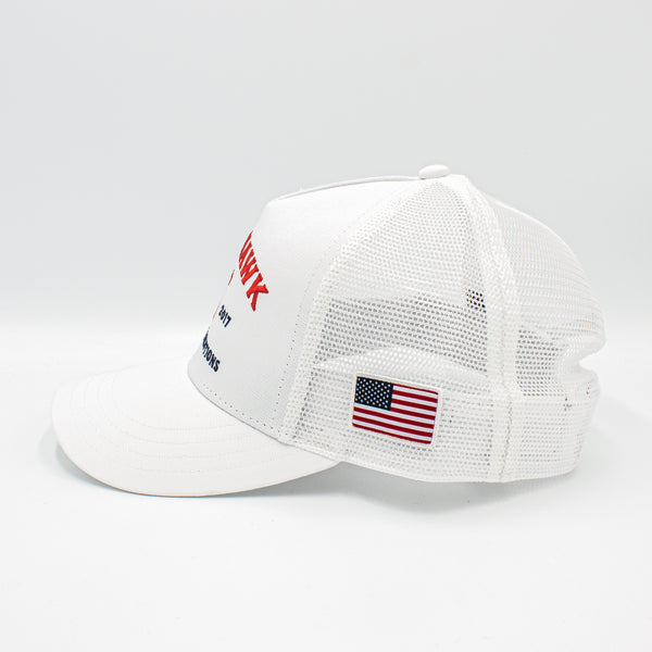 Tomahawk Charitable White Performance Meshback Hat