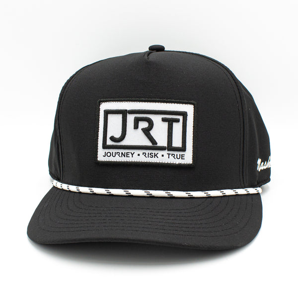 JRT Black Performance Snapback Hat