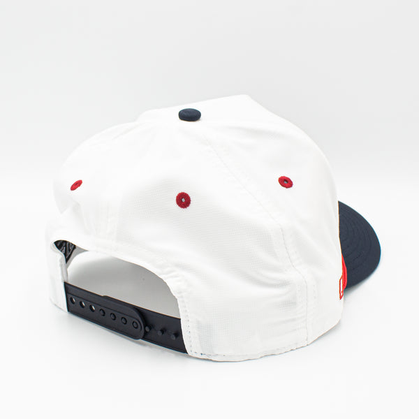 Tomahawk Charitable Performance  Snapback Hat USA White/Navy