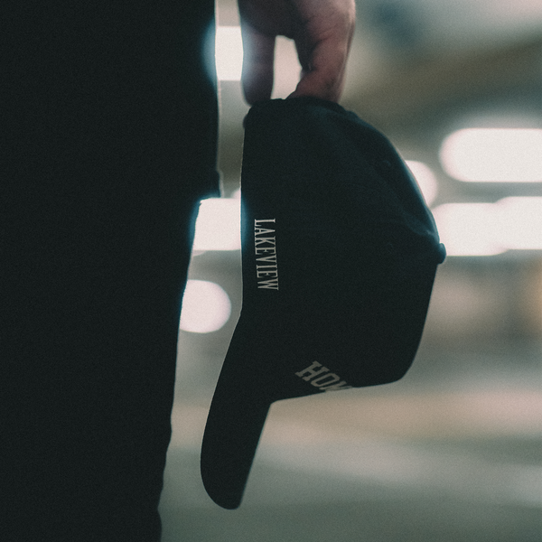 Lakeview Home Team Black Snapback Hat