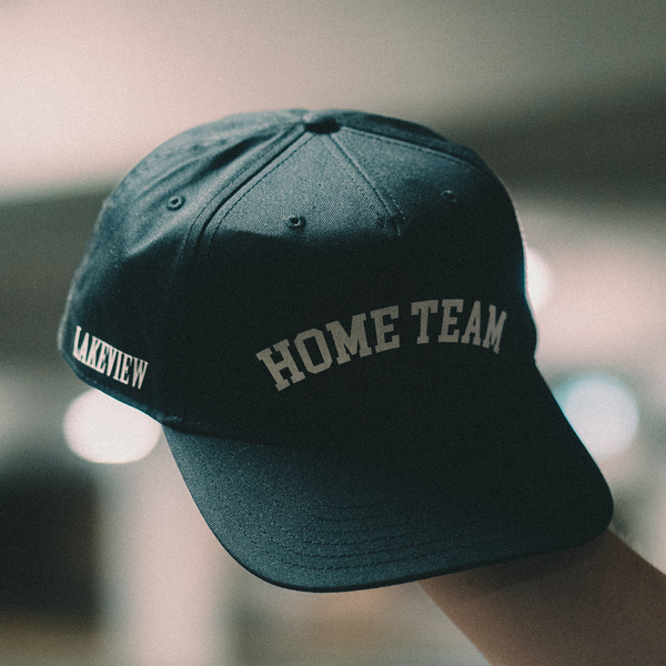 Lakeview Home Team Black Snapback Hat