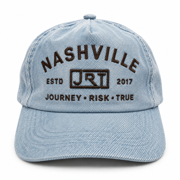 JRT Light Denim Half Structured Hat