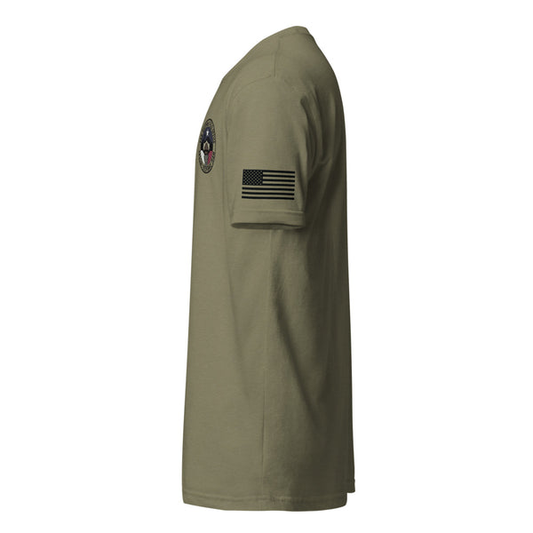 San Antonio SRT USA Tee - Military Green sleeve