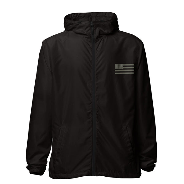 San Antonio SRT Windbreaker Jacket - Black front