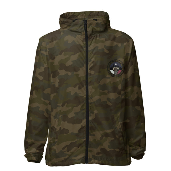 San Antonio SRT Logo Windbreaker Jacket - Forest Camo
