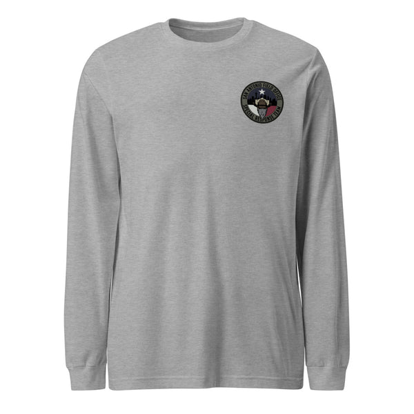 San Antonio SRT Logo Longsleeve - Athletic Heather
