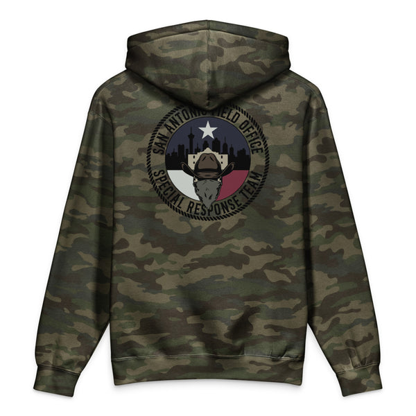 San Antonio SRT Hoodie - Forest Camo