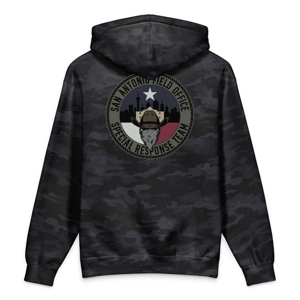 San Antonio SRT Hoodie - Black Camo