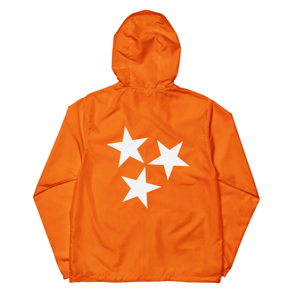 JRT Tristar Orange Lightweight Windbreaker Jacket