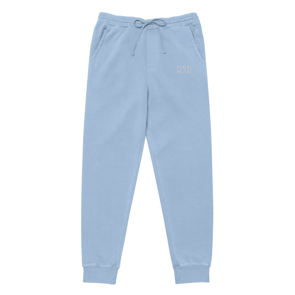 JRT Embroidered Unisex Pigment Light Blue Joggers