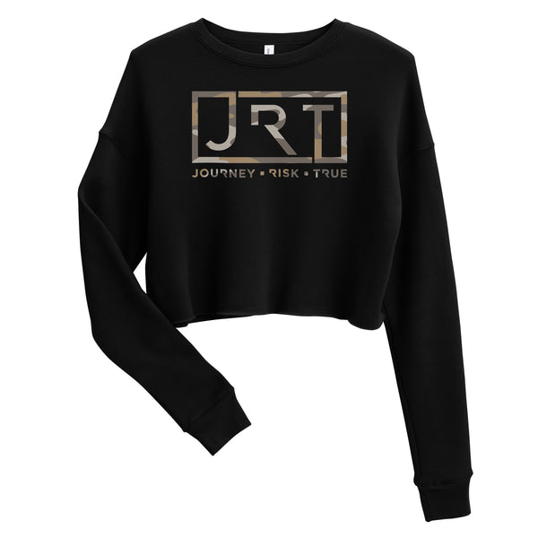 JRT Army Camo Cropped Sweatshirt