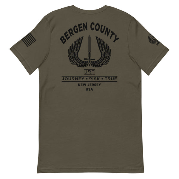 Bergen County JRT Partnership Black Logo Tee