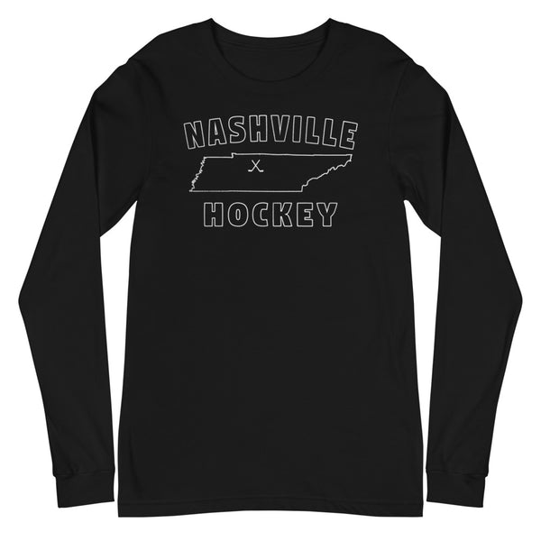 Nashville Hockey Long Sleeve Tee